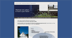 Desktop Screenshot of mietrecht-muenchen.net