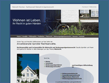 Tablet Screenshot of mietrecht-muenchen.net